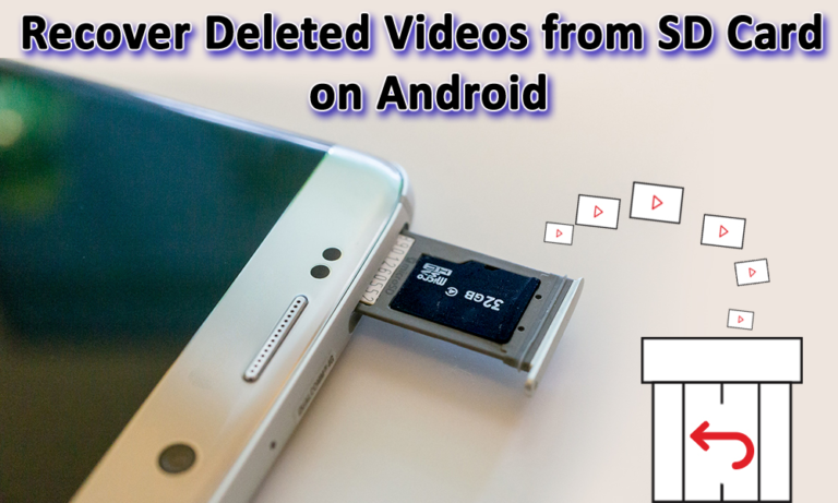 how to recover deleted videos from sd card