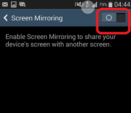 screen mirroring mac to android tv