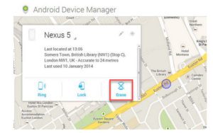 remove old device from find my device android