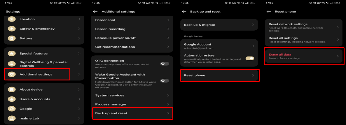 Reset Network Settings on Your Phone