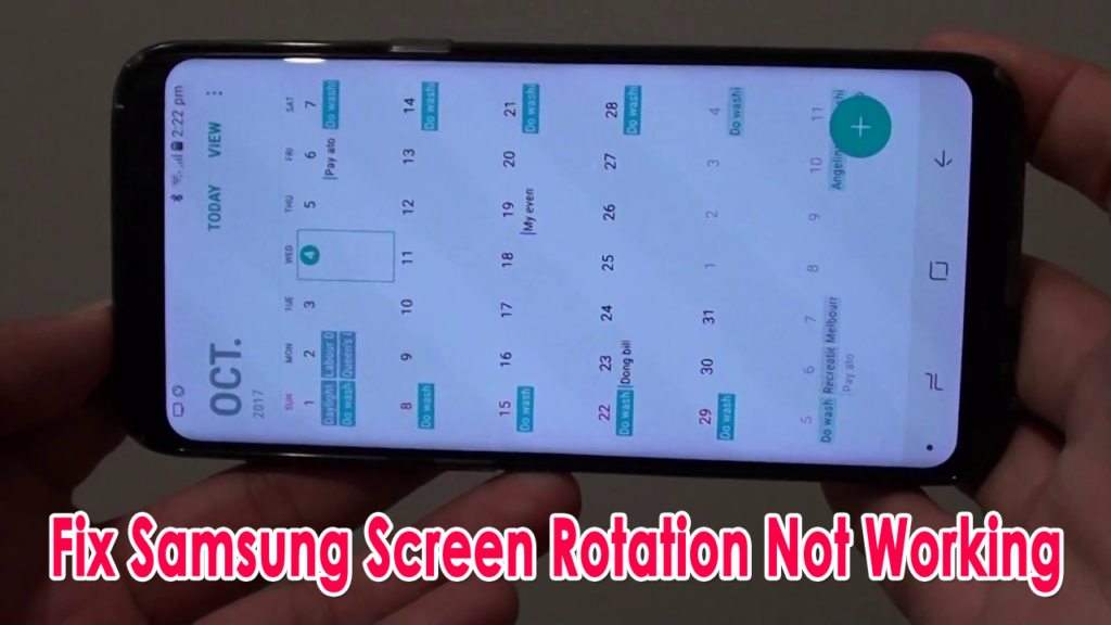 fix Samsung screen rotation not working Archives - Android Data